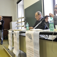 Da sinistra: Massimo Rizzante, Michael Krüger, Fabrizio Cambi